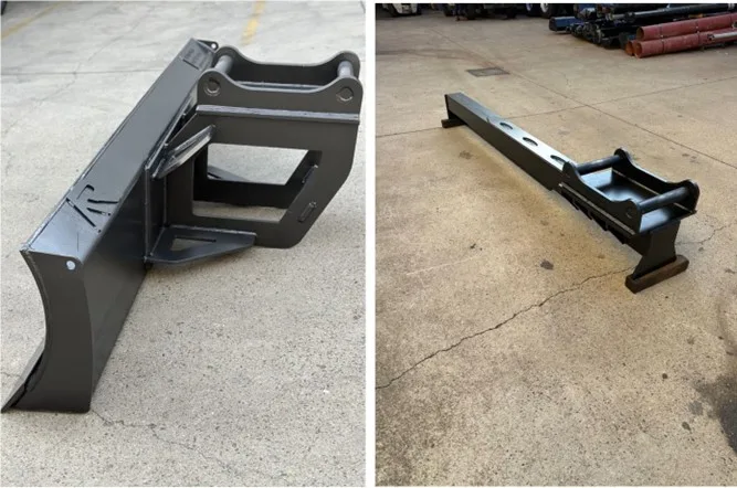 Custom-engineered attachment tooling for earthmoving machinery